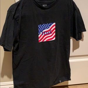 HUF AMERICA FLAG TEE